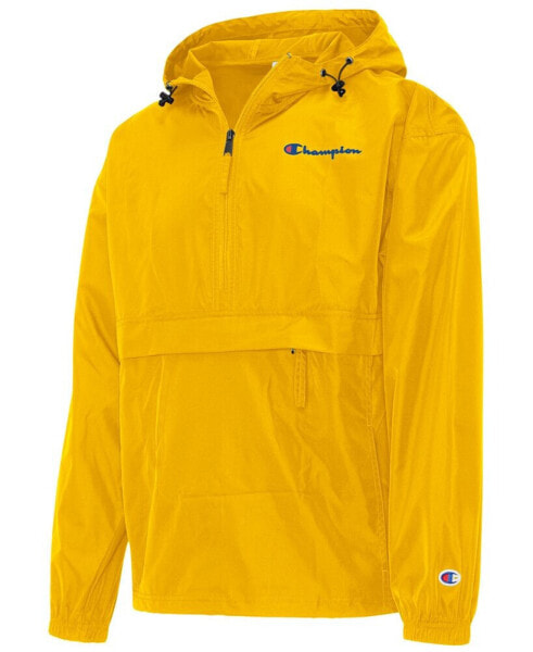 Куртка Champion утепленная с капюшоном Packable Half-Zip Hooded Water-Resistant