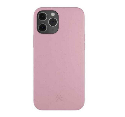 Чехол для iPhone 12 Max / Pro Woodcessories Bio Case - Плотный - Розовый