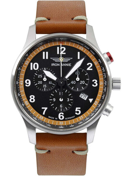 Наручные часы IRON ANNIE F13 Tempelhof 5688-5 Alarm Chronograph 42 мм