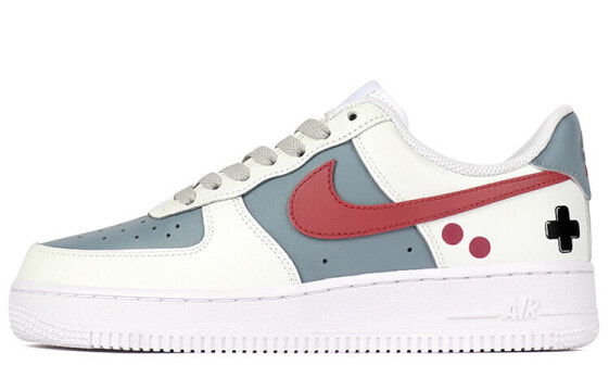 Кроссовки Nike Air Force 1 Low Gray / Red