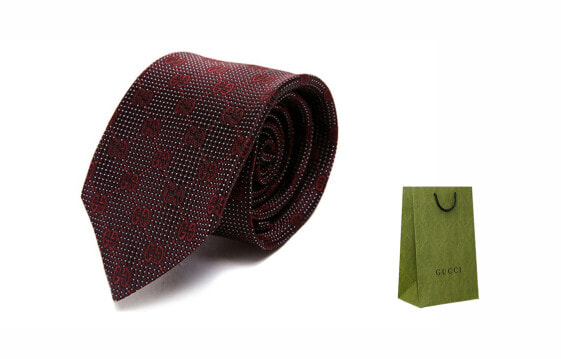 Галстук GUCCI Silk Tie 408865