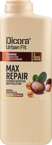 Shampoo für geschädigtes Haar - Dicora Urban Fit Shampoo Max Repair 400 ml