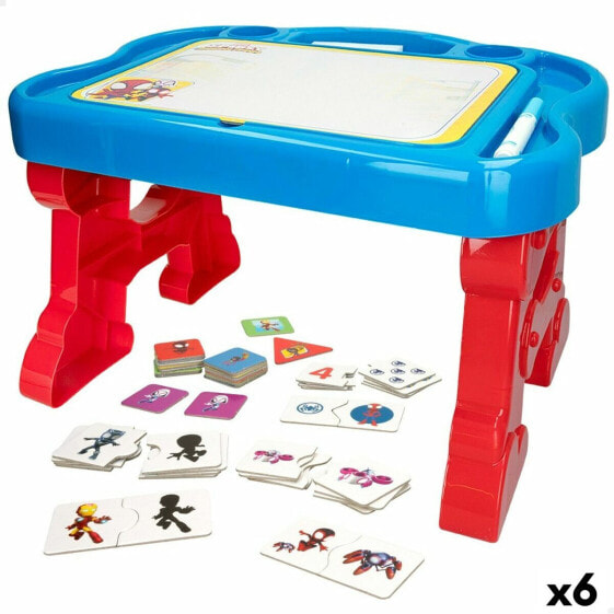 Детский мультиигровой стол Spidey (6 штук)