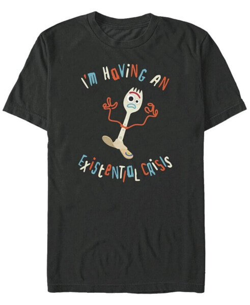 Men's Forky Crisis Short Sleeve Crew T-shirt