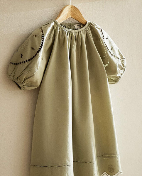 Children's embroidered dress