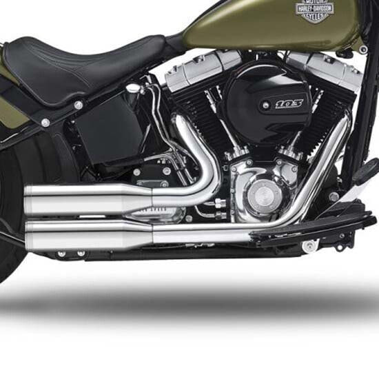 KESSTECH ESM3 2-2 Harley Davidson FLS 1690 Softail Slim Ref:120-5109-745 not homologated slip on muffler