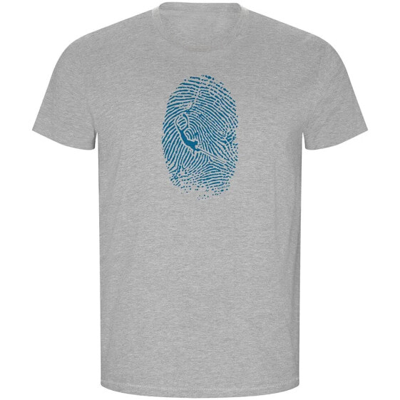 KRUSKIS SpearFisher Fingerprint ECO short sleeve T-shirt