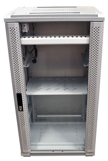 ALLNET 106975 - 22U - Freestanding rack - 500 kg - Gray - Closed - Active