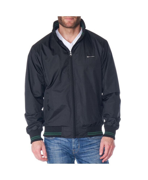 Men's Lightweight Bomber Jacket Casual Windbreaker Varsity Coat