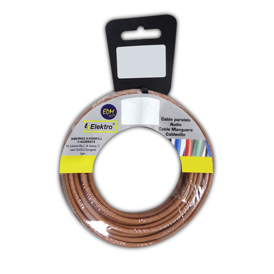 Параллельный кабель с интерфейсом EDM 28602 Коричневый 25 m Ø 6 mm