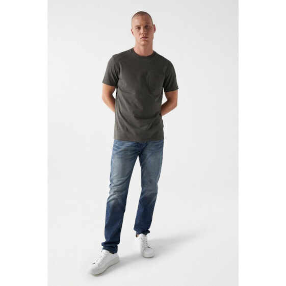 SALSA JEANS Pocket And Embroidery Slim Fit short sleeve T-shirt