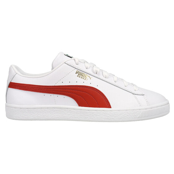 Puma Basket Classic Xxi Lace Up Mens White Sneakers Casual Shoes 374923-15