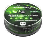 MEDIARANGE MR404 - DVD+R - cakebox - 25 pc(s) - 4.7 GB