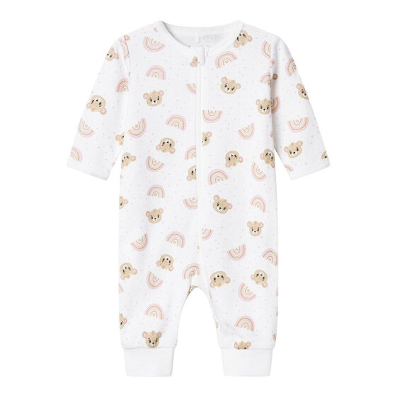 NAME IT Orchid Pink Teddy Baby Pyjama