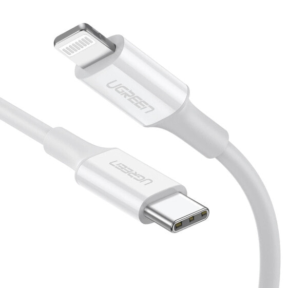 Ugreen 10493 USB Kabel 1 m C C/Lightning Weiß - Cable - Digital