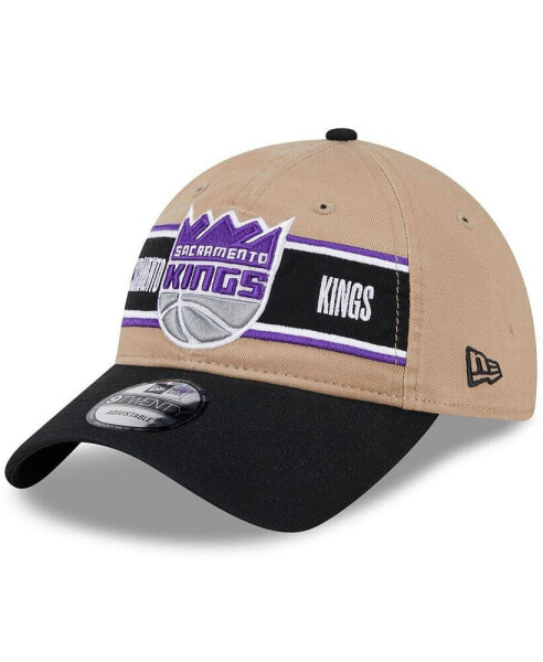 Men's Tan/Black Sacramento Kings 2024 NBA Draft 9TWENTY Adjustable Hat