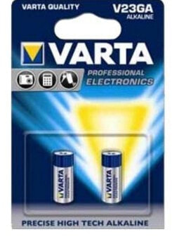 Одноразовая батарейка VARTA A23 Alkaline 12V 2 шт 50 mAh