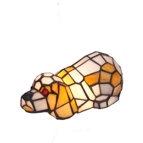 Декоративная настольная лампа Viro Iluminación Коричневый 60 W 15 x 9 x 27 cm Пёс