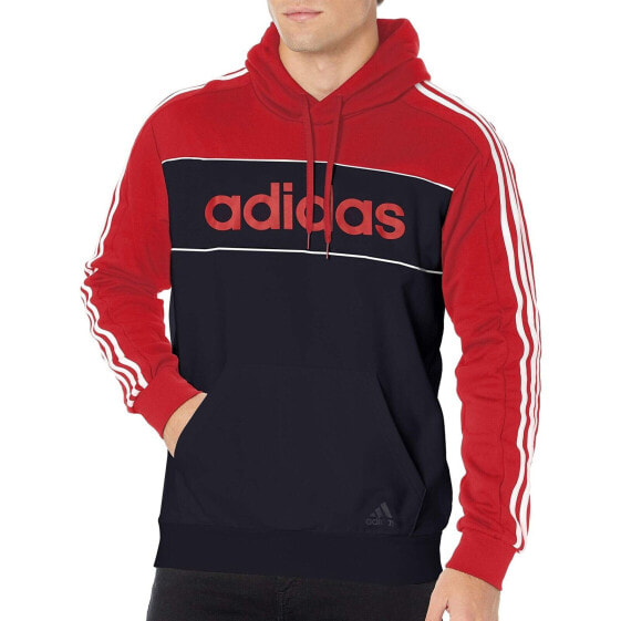 [GL7465] Mens Adidas Essentials Hooded Colorblock Sweatshirt