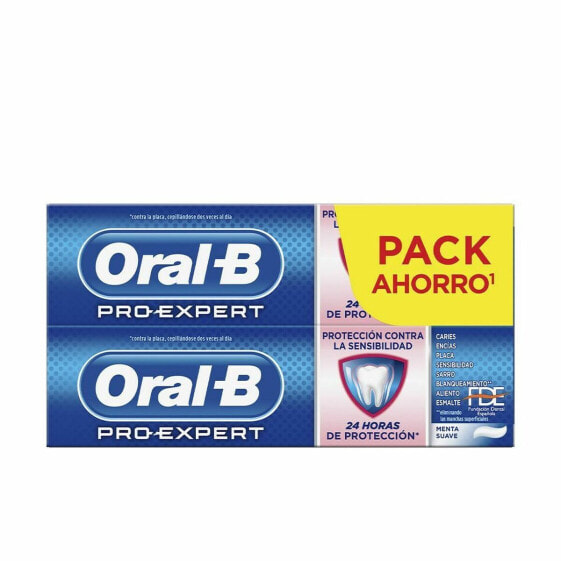 Отбеливающая зубная паста для чувствительных зубов Oral-B Expert Blanqueante Dentifrico Lote 75 ml (2 x 75 ml)