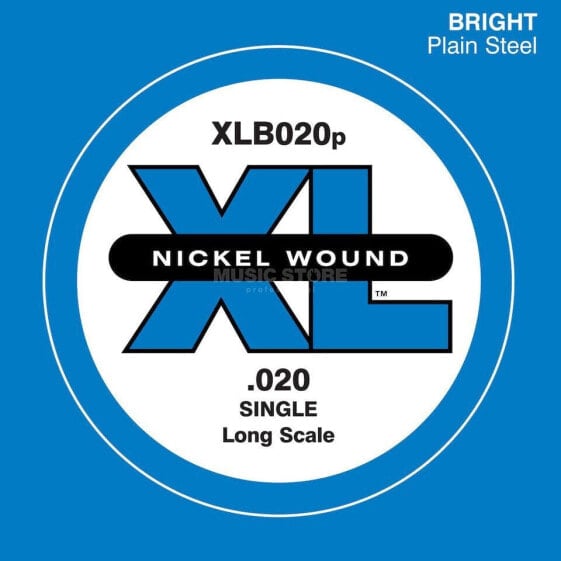 D'Addario XLB020P Bass XL Single String