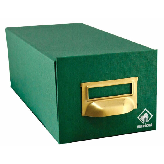 Заполняемый картотечный шкаф Mariola Зеленый Картон 22 x 15,5 x 25 cm