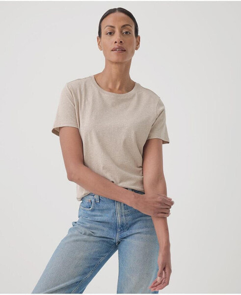 Women's Organic Cotton Softspun Crew Neck Tee