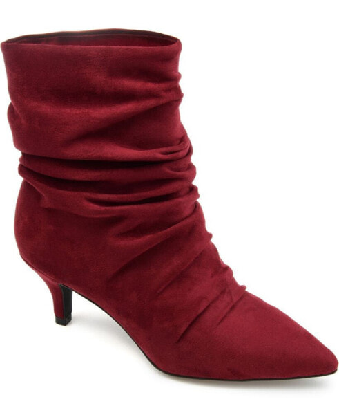 Women's Jo Slouchy Kitten Heel Dress Booties