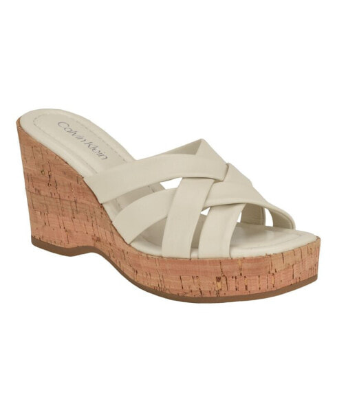 Women's Hayes Slip-On Cork Wedge Sandals