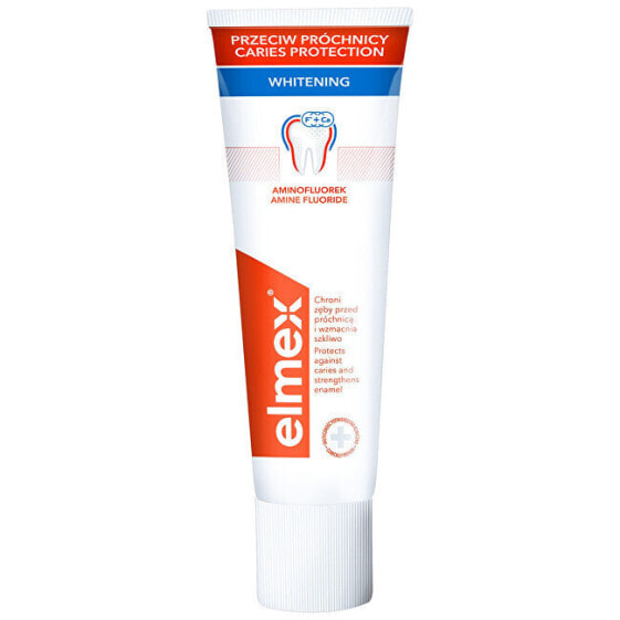 Отбеливающая зубная паста с защитой от кариеса ELMEX 75 мл