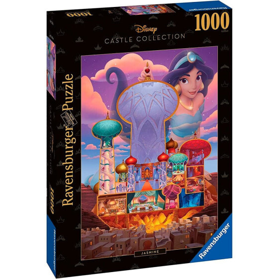 RAVENSBURGER Puzzle Disney Castles Jasmine 1000 Pieces