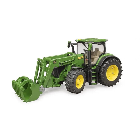 BRUDER 03151 John Deere 7R 350 with Frontloader construction game