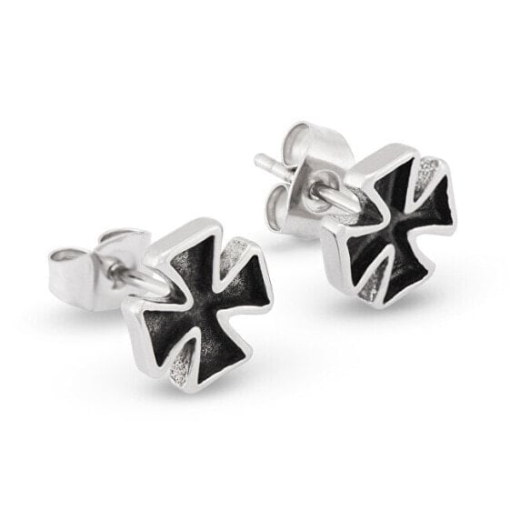 Designer men´s cross-earrings KS-129