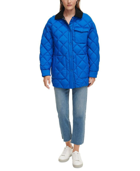 Women's Reversible Quilted Barn Jacket