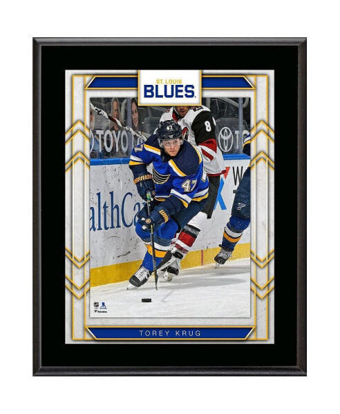 Torey Krug St. Louis Blues 10.5" x 13" Sublimated Player Plaque