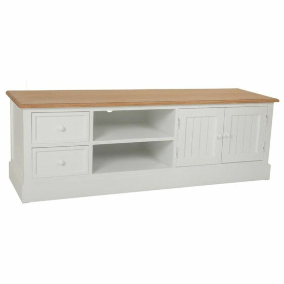 Multipurpose Chest of Drawers Alexandra House Living White Natural Paolownia wood MDF Wood 45 x 50 x 150 cm