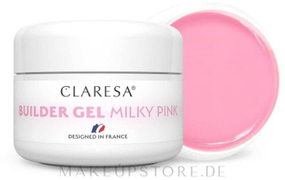 Verlängerungsgel 25 g - Claresa Builder Gel Milky Pink