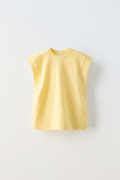 Plain t-shirt with tab