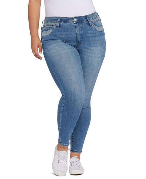 Plus Size High Rise Greenwich Skinny Jeans
