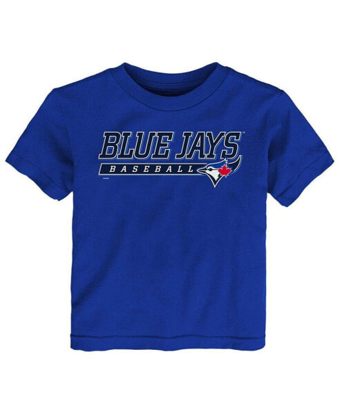 Toddler Boys and Girls Royal Toronto Blue Jays Take The Lead T-shirt