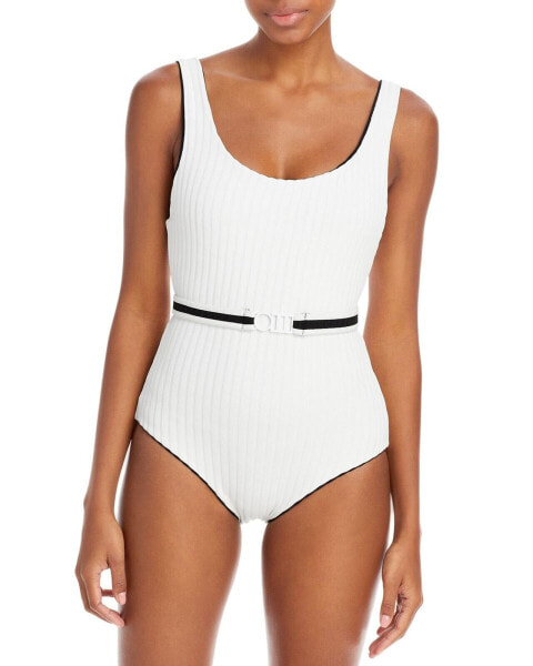 Solid & Striped 284797 The Annamarie Reversible One Piece Swimsuit, Size MD