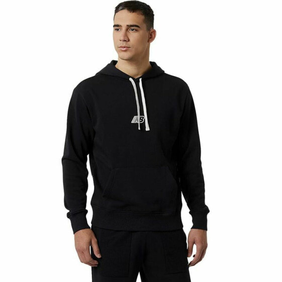 Толстовка мужская New Balance Essentials Fleece Чёрный