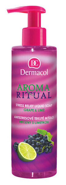 Жидкое мыло против стресса с ароматом лайма Dermacol Ароматический ритуал (Жидкое мыло для снятия стресса)