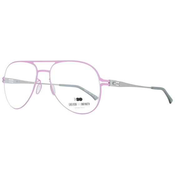 Розовые мужские оправы Greater Than Infinity Brille GT008 V06N 56 Herren Rosa 56-17-145