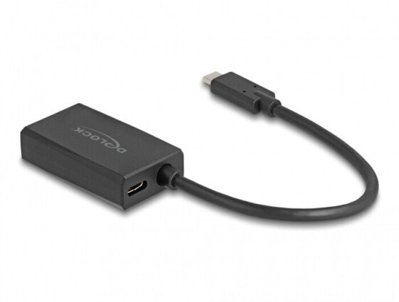 Delock Adapter HDMI Buchse zu USB Type-C Stecker DP Alt Mode 4K mit PD 100