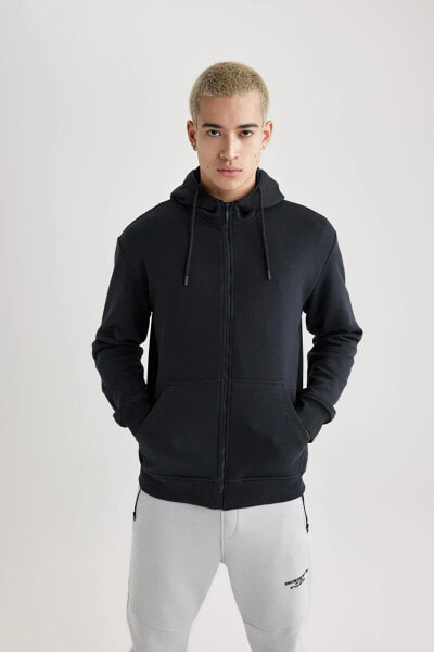 Худи Defacto Soft Hooded Regular-Fit Fleece Harka