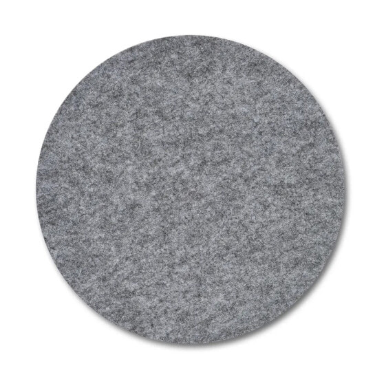 Плейсмат Zeller Platzset, фетр, серый, Ø38 см (1 шт.)