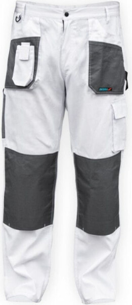 Dedra Spodnie ochronne białe rozmiar S (BH4SP-S)