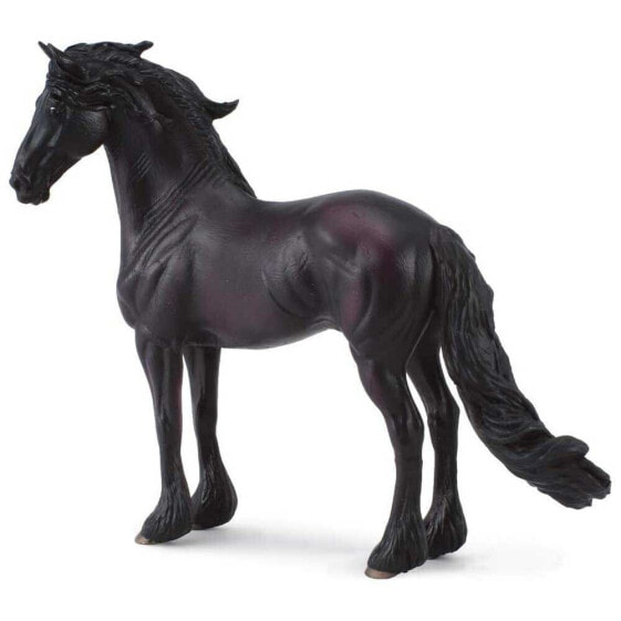 Фигурка Collecta Friesian Xl Stallion Figure Deluxe Horses (Роскошные Лошади)