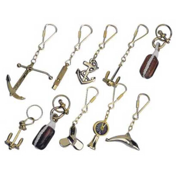 PLASTIMO Brass Key Chain 10 Units